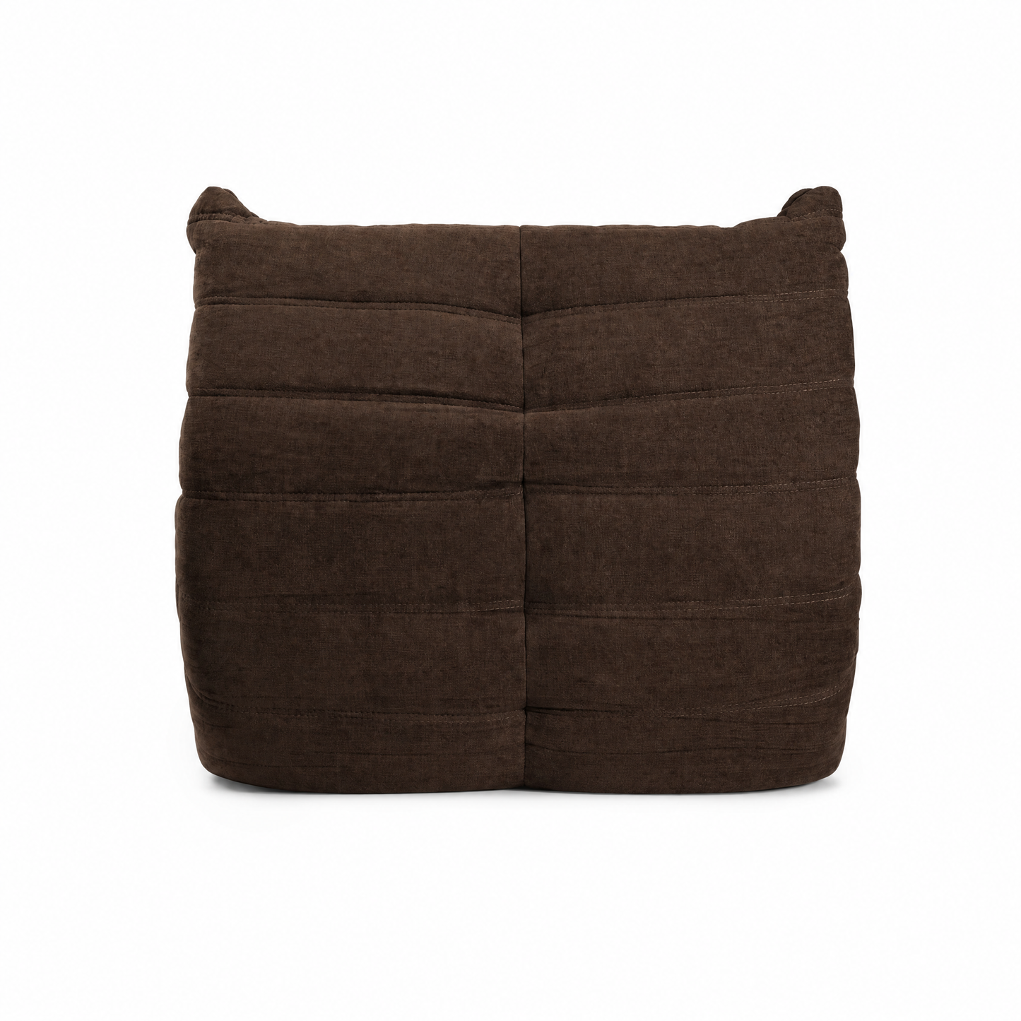 Plissé Fireside Chair in Espresso Brown