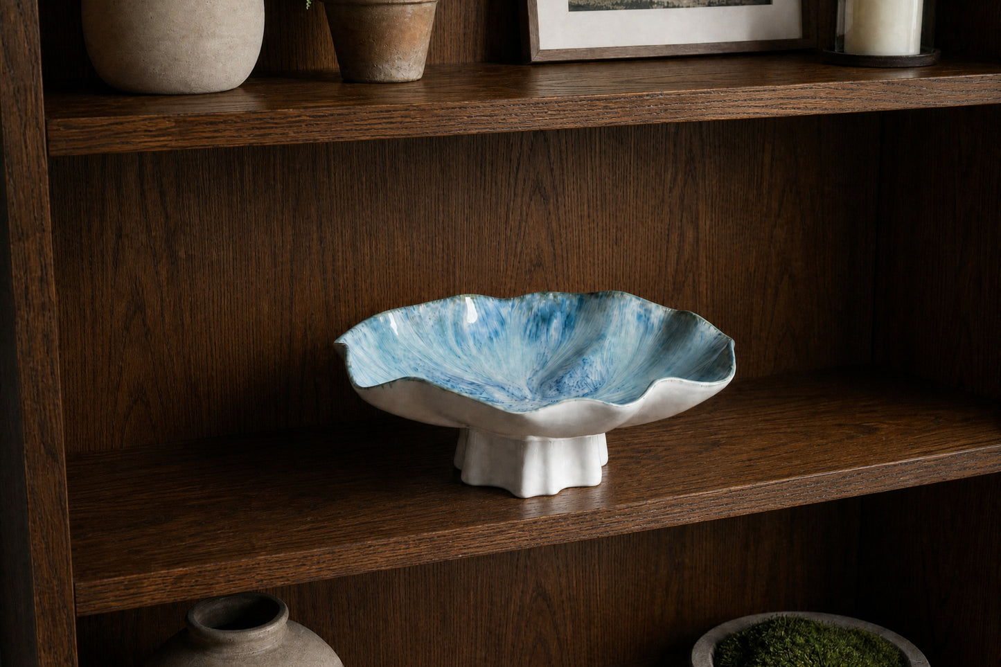 Contour Bowl - Coastal Blue