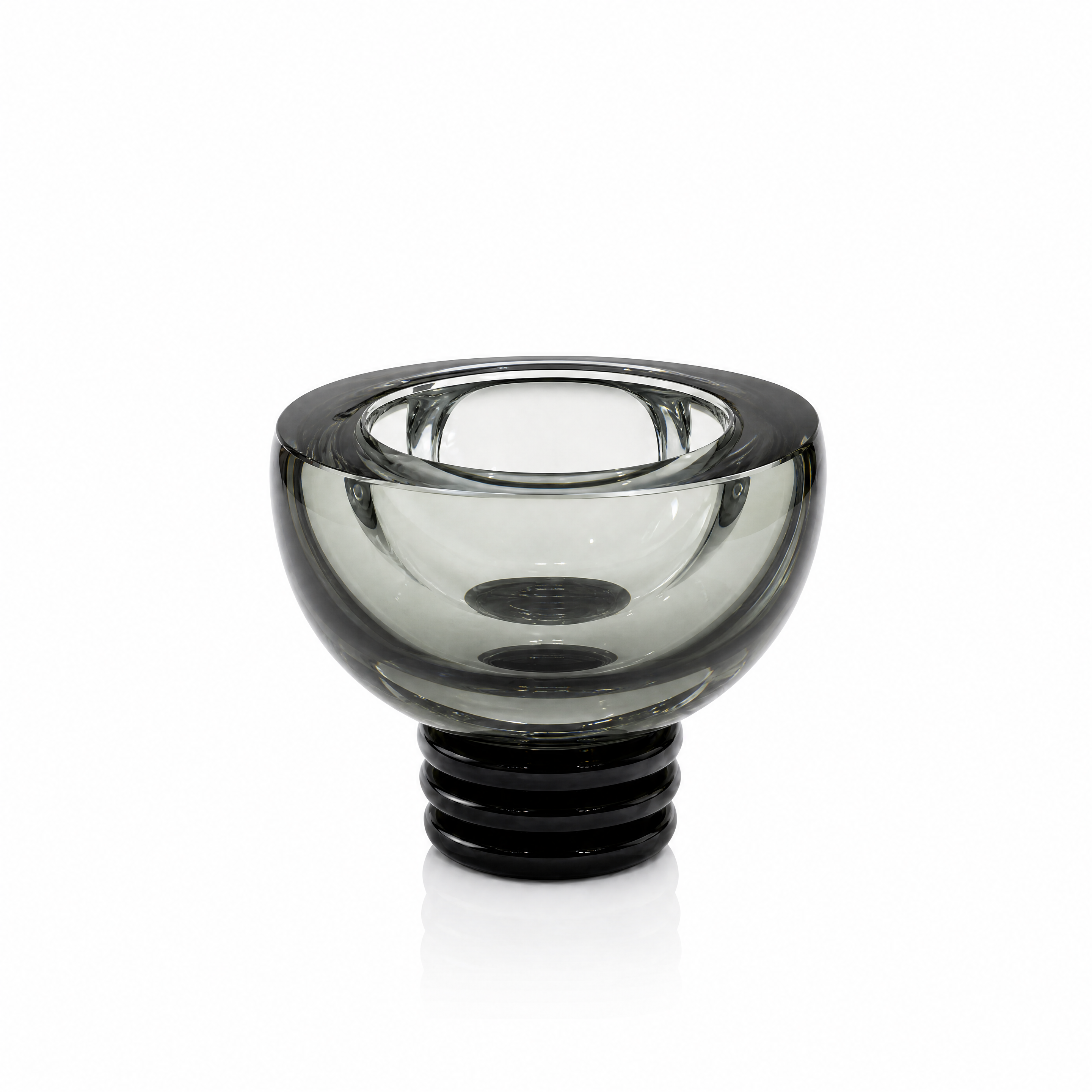 Core Glass Bowl - Charcoal Grey