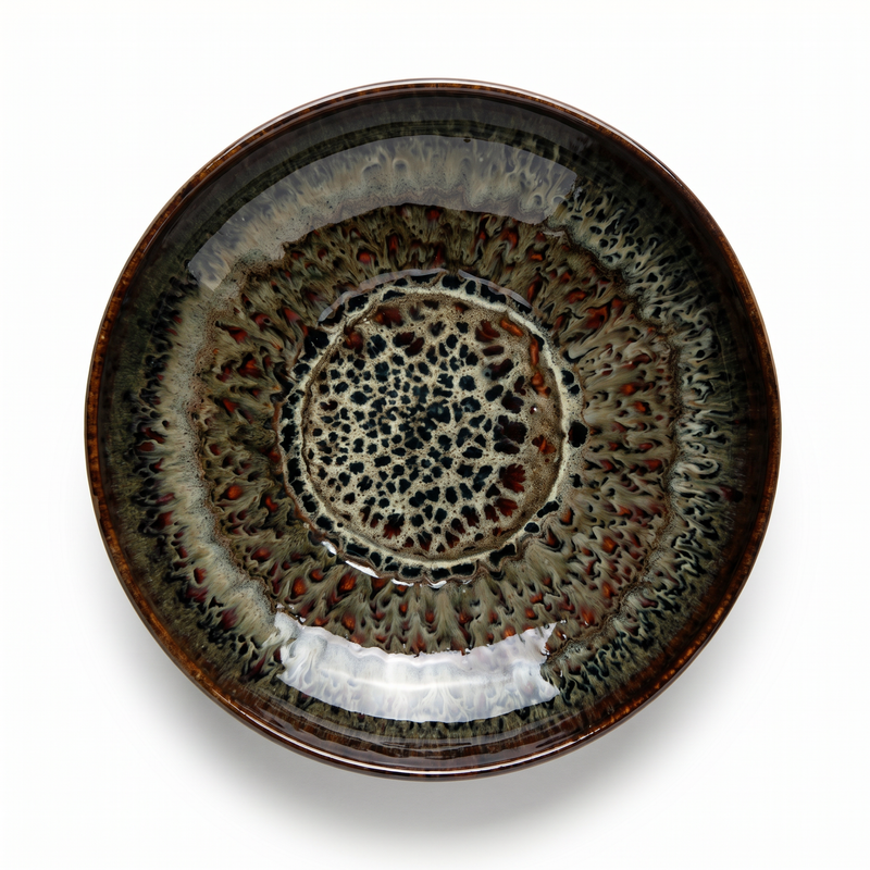 Edge Bowl - Moss Brown