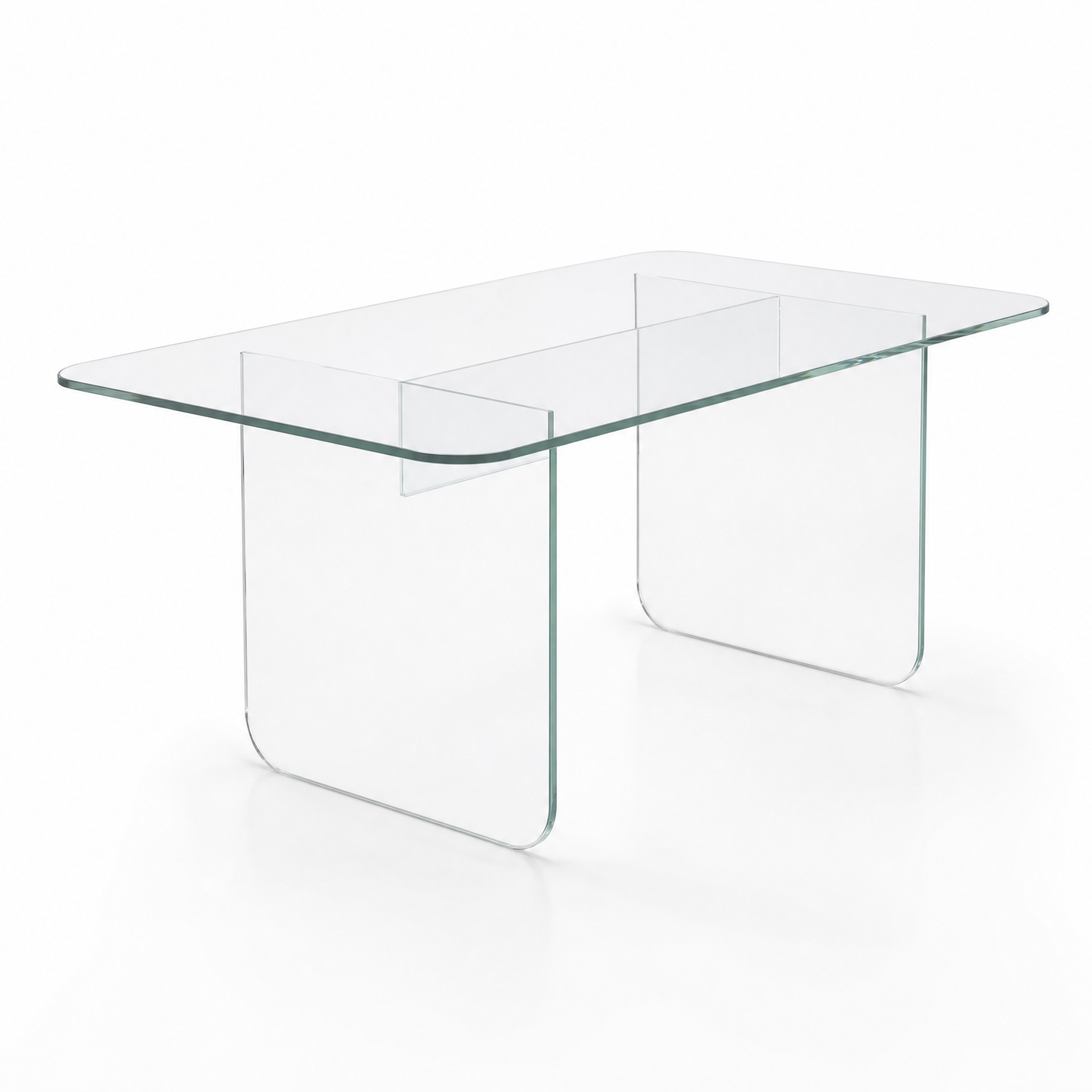 Frame Coffee Table - Clear Glass