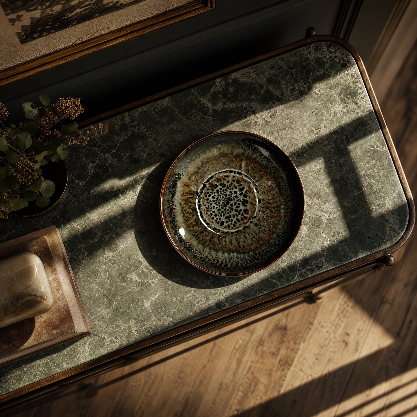 Edge Bowl - Moss Brown
