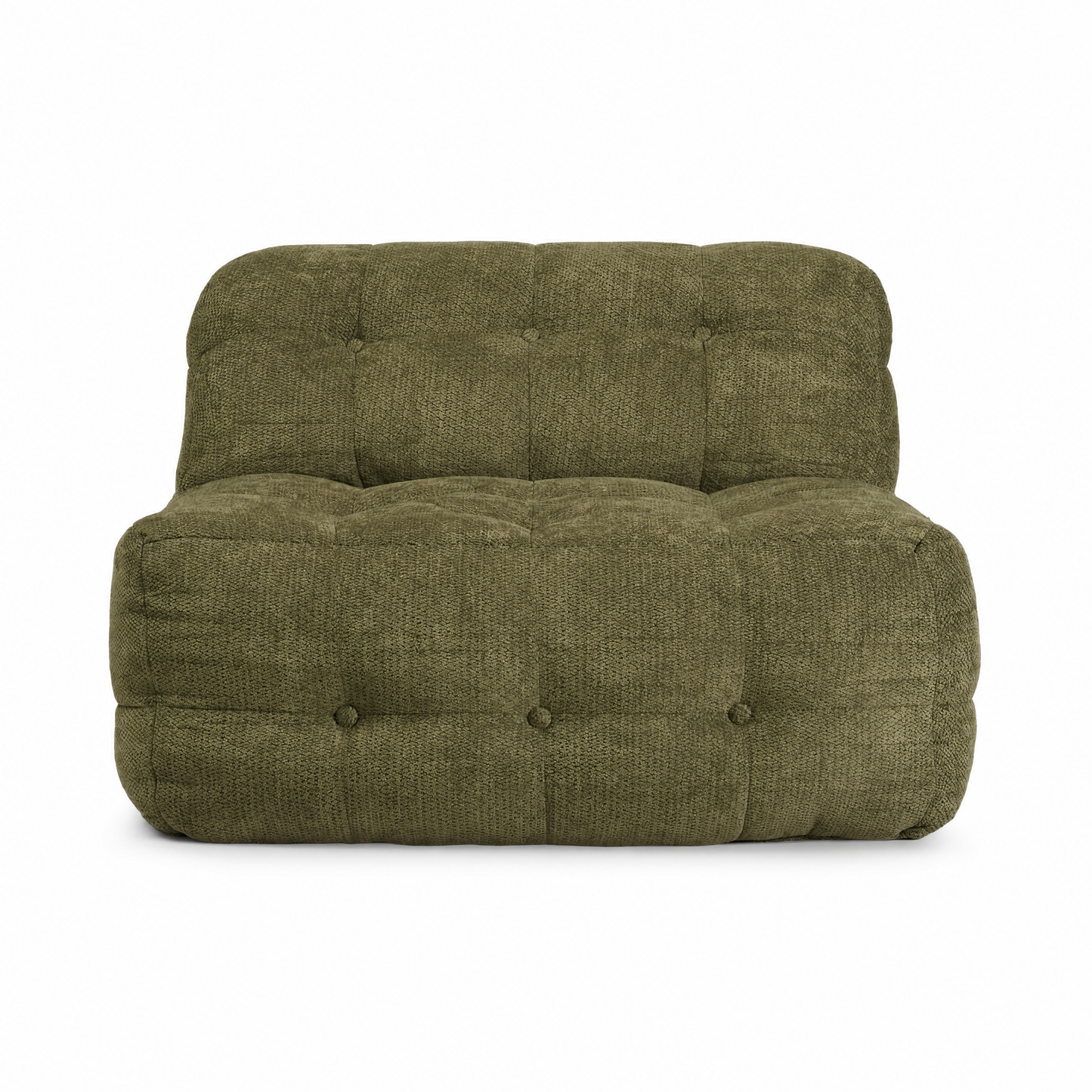 Form Lounge Chair in Olive Green