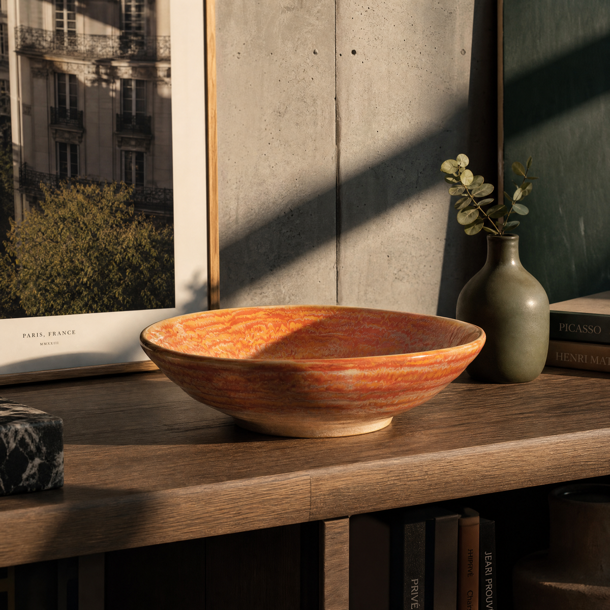 Horizon Bowl - Sienna Orange